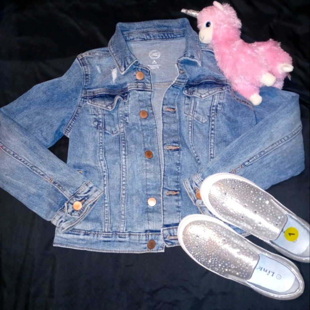 Little girls denim jacket